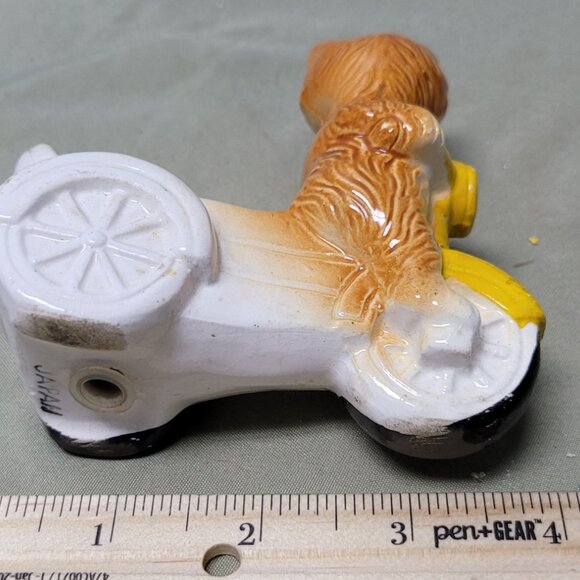 Vintage cat on a 3 wheeler shaker - Picture 3 of 10